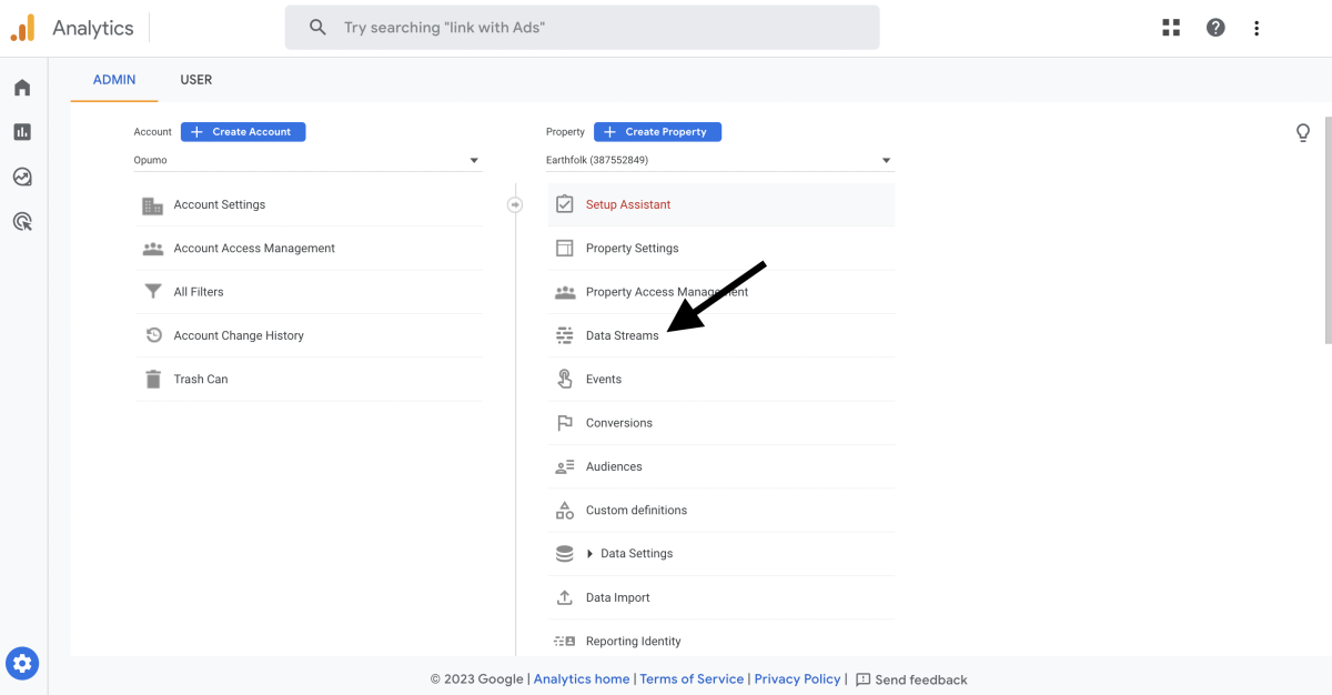 How to find Cross Domain Tracking in GA4